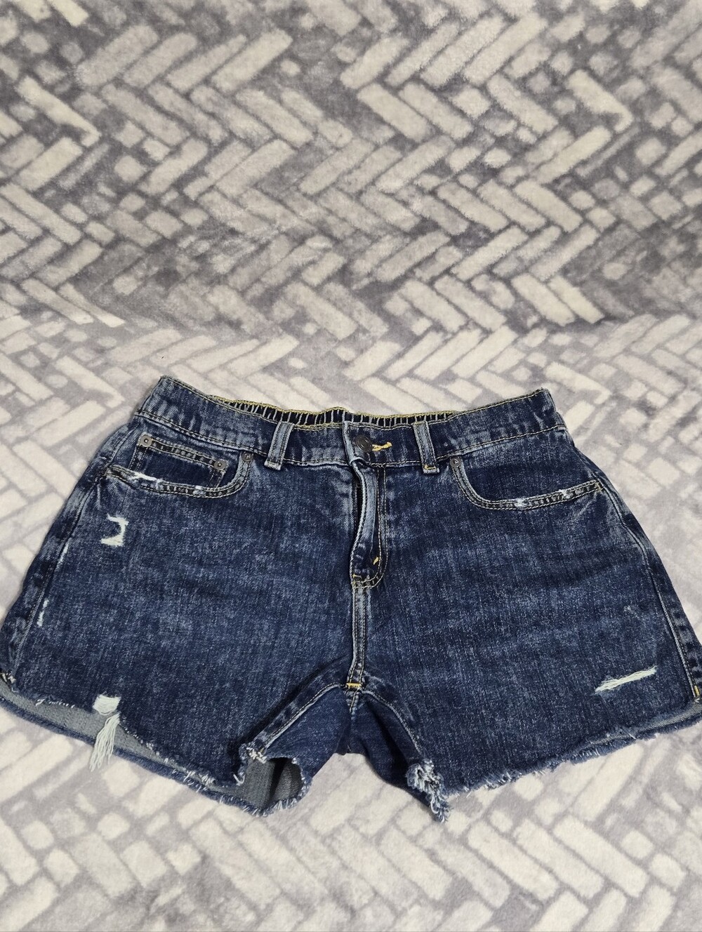 Aerie Daydream Denim Short Size S Rocky Blue NWT - Picture 3 of 5